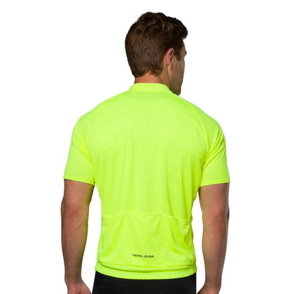 Pearl Izumi Mens Quest Jersey Screaming Yellow studio image back