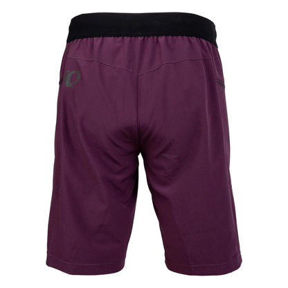 Pearl Izumi Womens Cayon Shorts Dark Violet, studio rear view