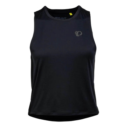 Pearl Izumi Womens Sugar Air Tank black front studio image
