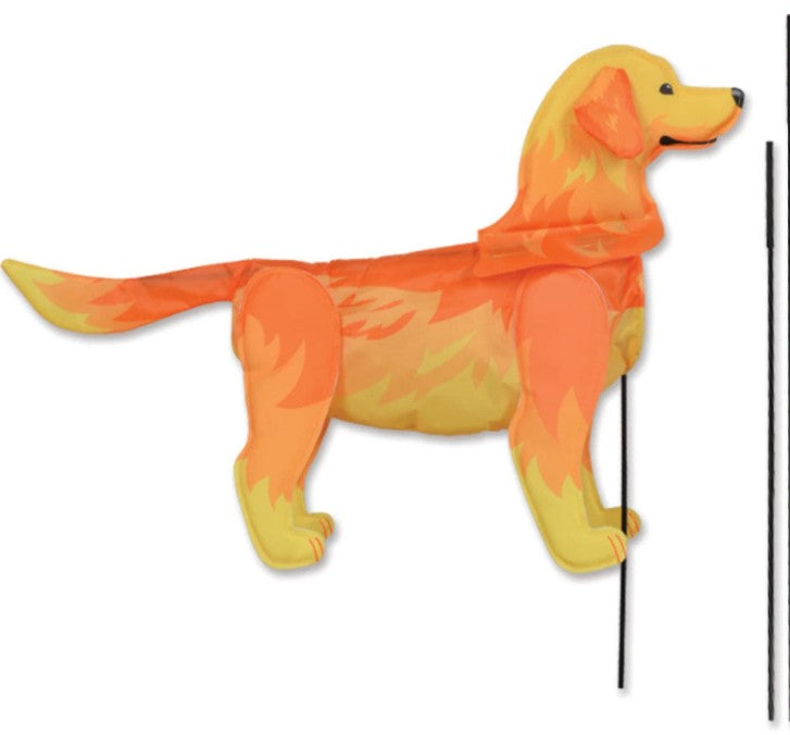 Premier Kites Windicator Retriever Recumbent Bike Flag Studio Image