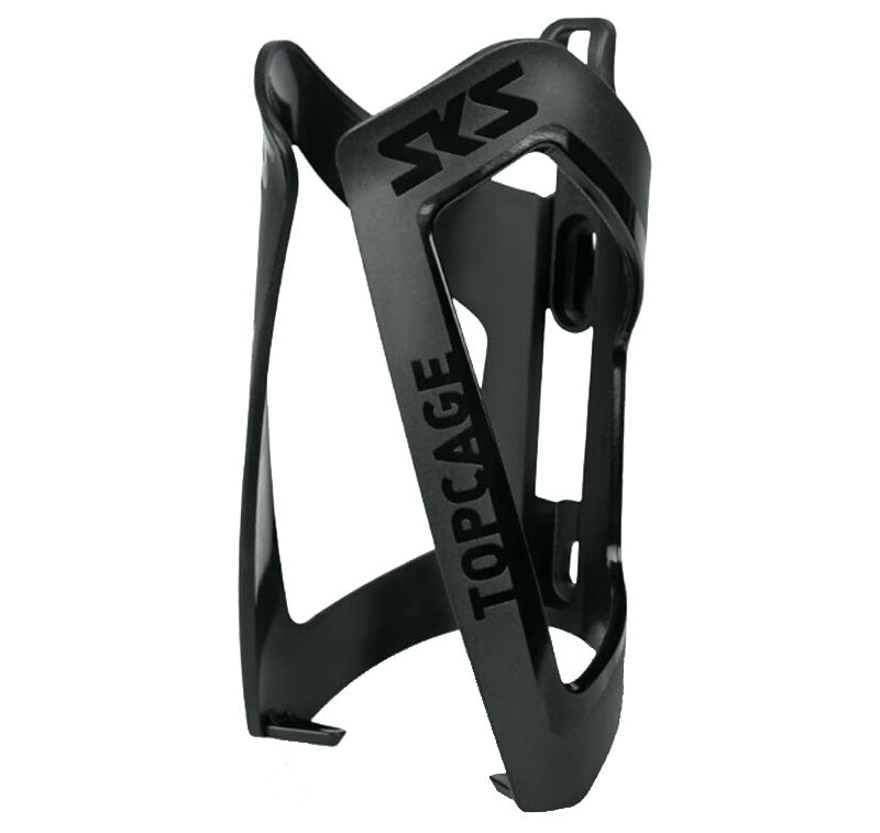SKS TopCage Water Bottle Cage, studio front quarter view
