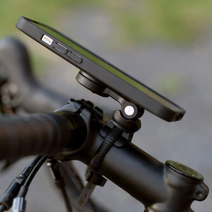 SP Universal Bike Mount, phone mounted view