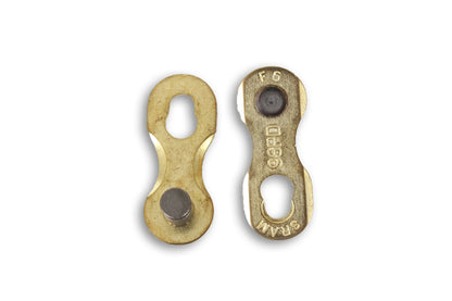 SRAM 9 Speed Gold Single PowerLock studio image front