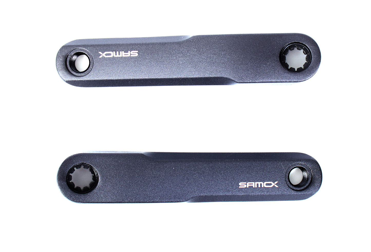 Samox Bosch E3 BNI Spindle 155mm Black w/5mm Offset Crank Arm Set