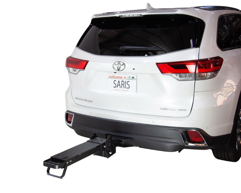 Saris MHS 2-Bike Base - 2" Hitch On Vehicle Studio Image