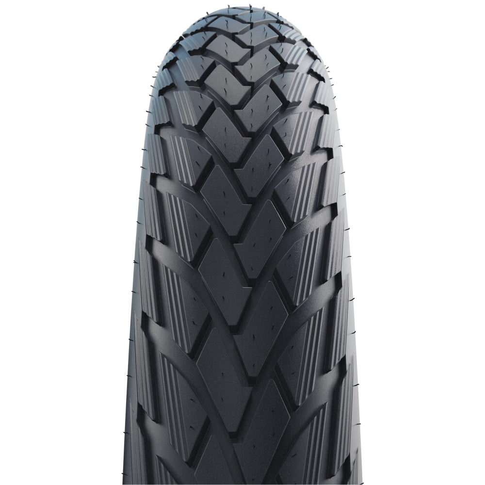 Schwalbe Green Marathon Tire 26 x 1.50, studio tread detail view