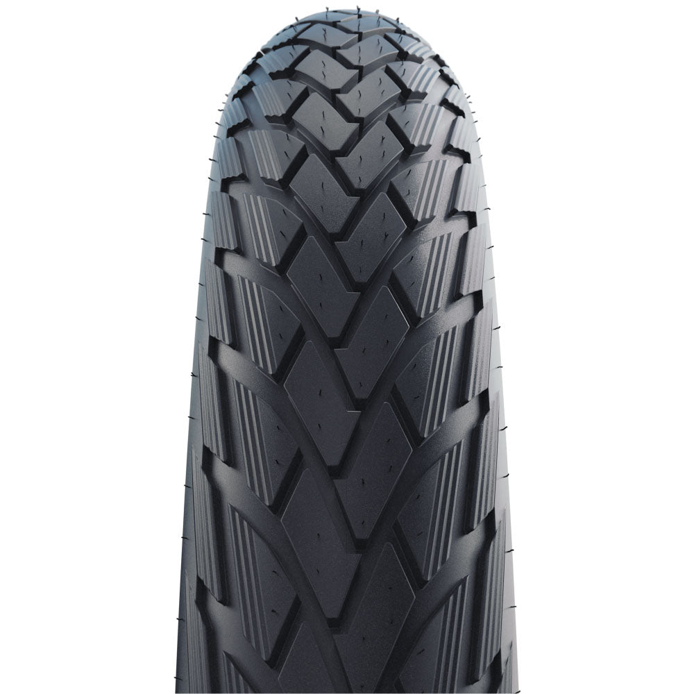 Schwalbe Green Marathon Tire 26 x 1.50, studio tread detail view