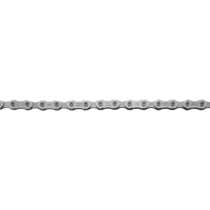 Shimano Deore CN-M6100 Hyperglide+ 126 Links Silver 12 Speed Chain studio image side