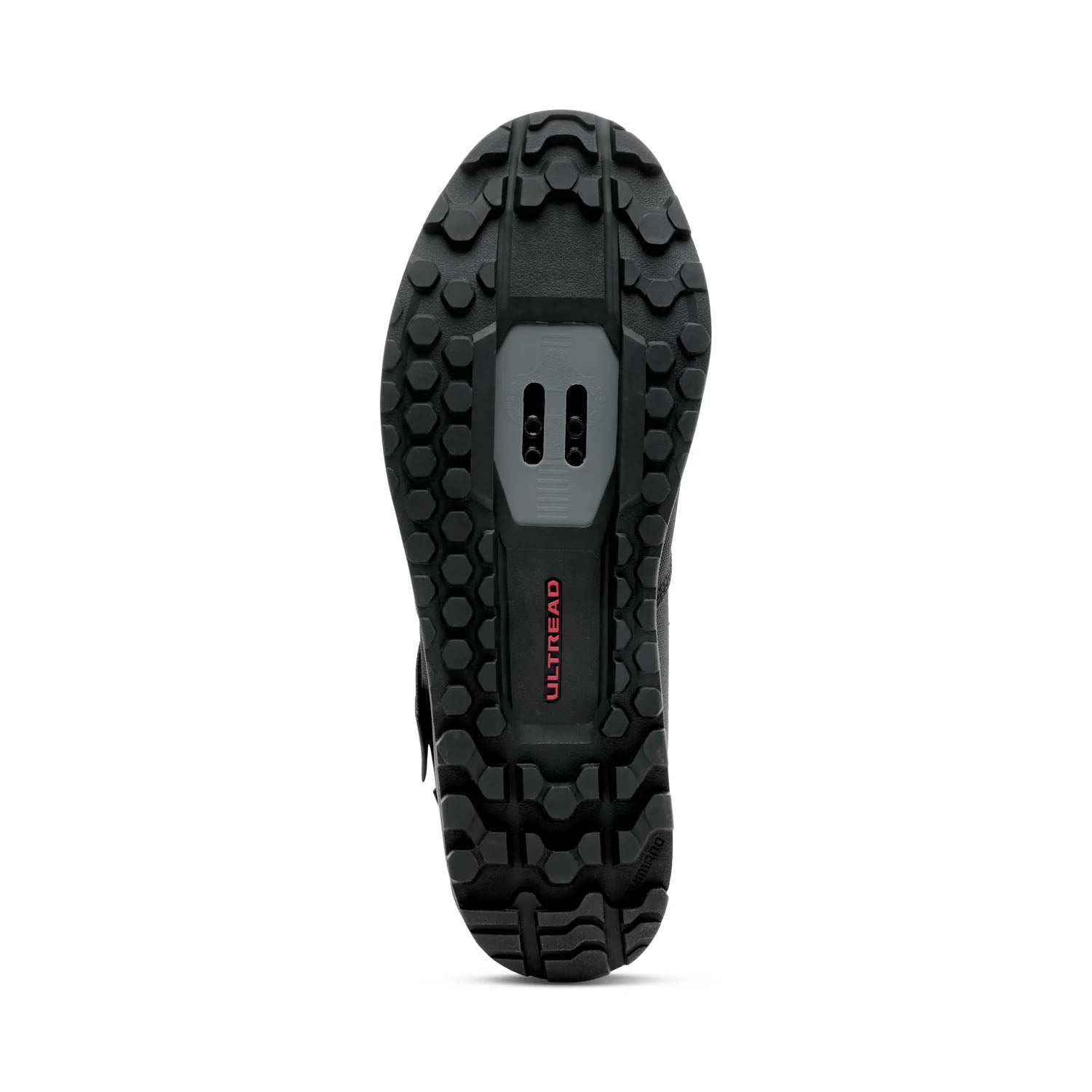 Shimano GE500 Bicycle Shoes Black, studio bottom view