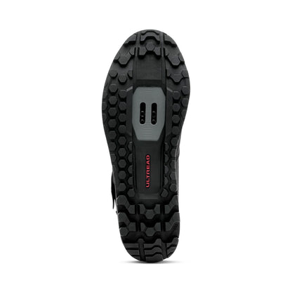 Shimano GE500 Bicycle Shoes Black, studio bottom view