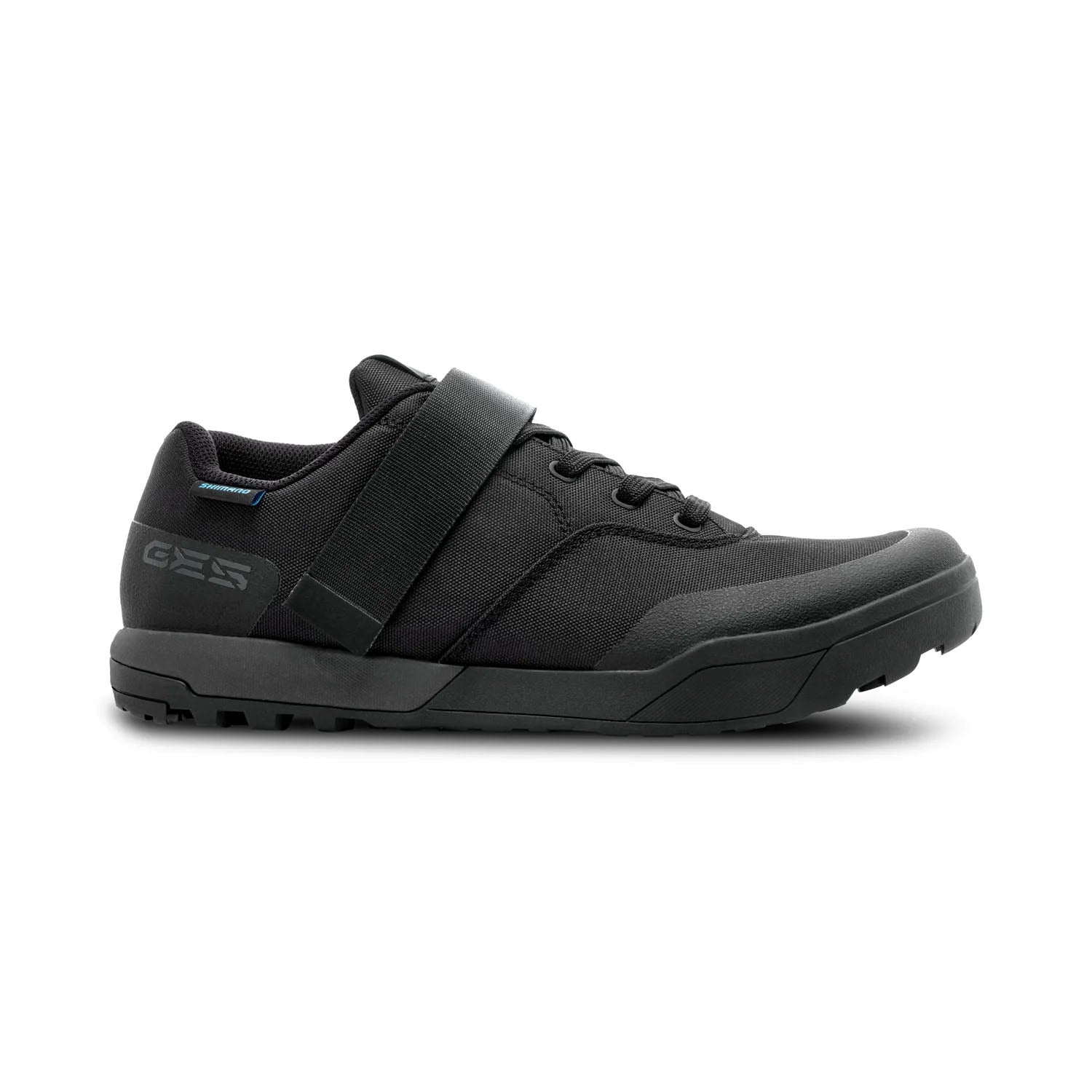 Shimano GE500 Bicycle Shoes Black, studio side view