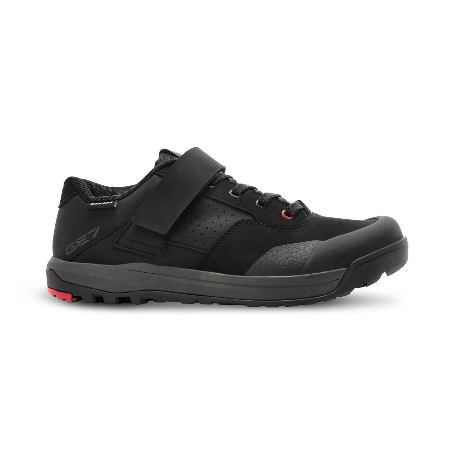 Shimano GE700 Cycling Shoes Black, studio side view