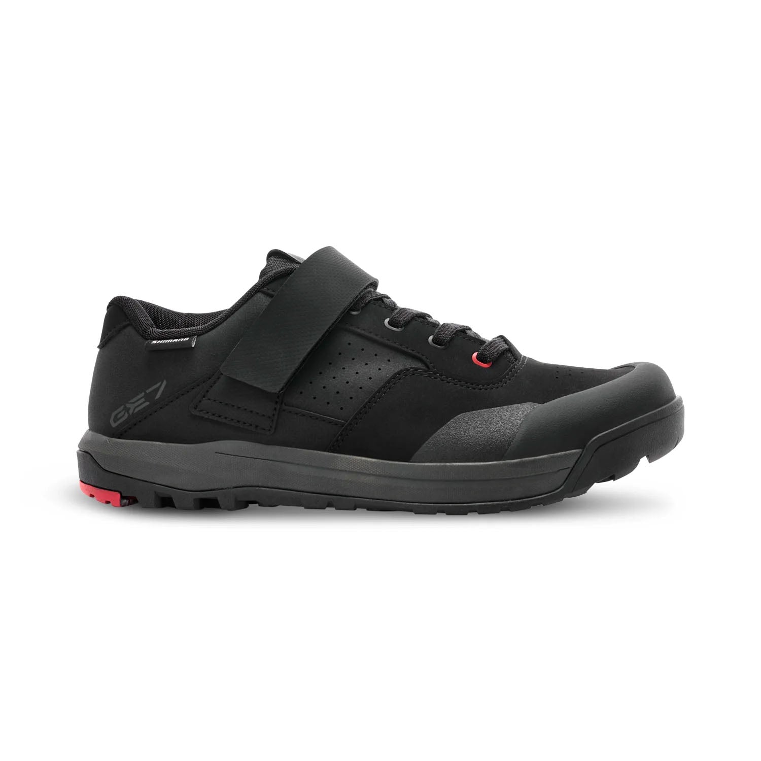 Shimano GE700 Cycling Shoes Black, studio side view