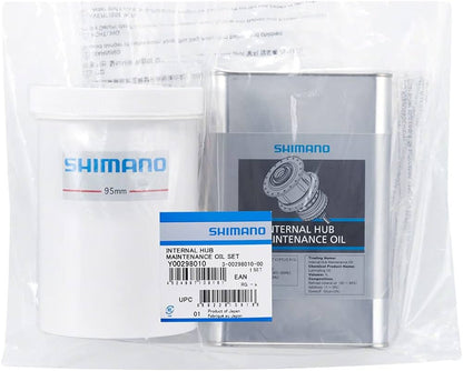 Shimano Internal Hub Alfine Maintenance Oil Set in packaging studio image