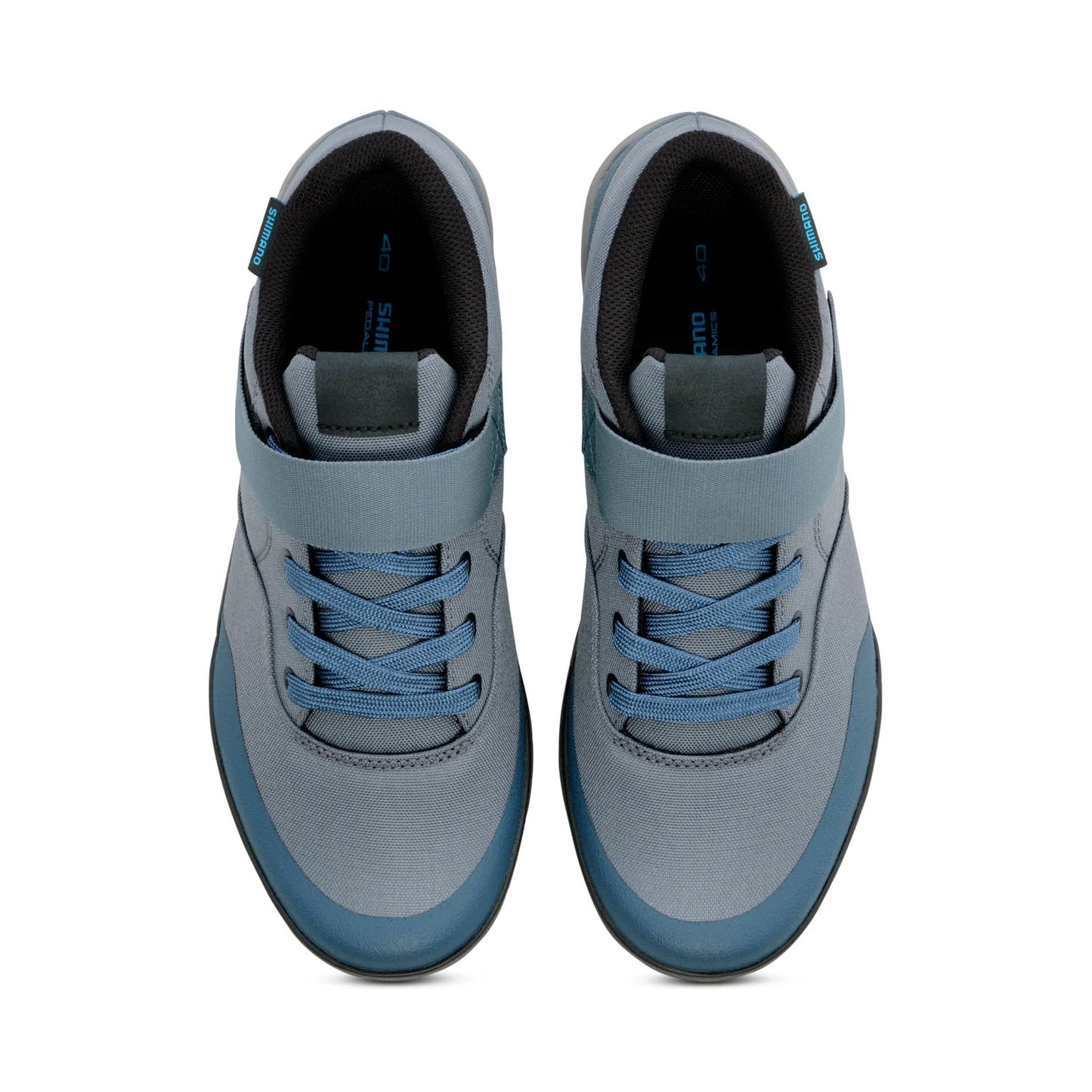 Shimano Womens GE500W Bicycle Shoes Denim, studio top view
