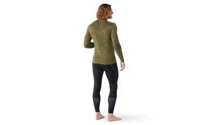 Smartwool Intraknit Thermal Merino Base 1/4 Zip Moss