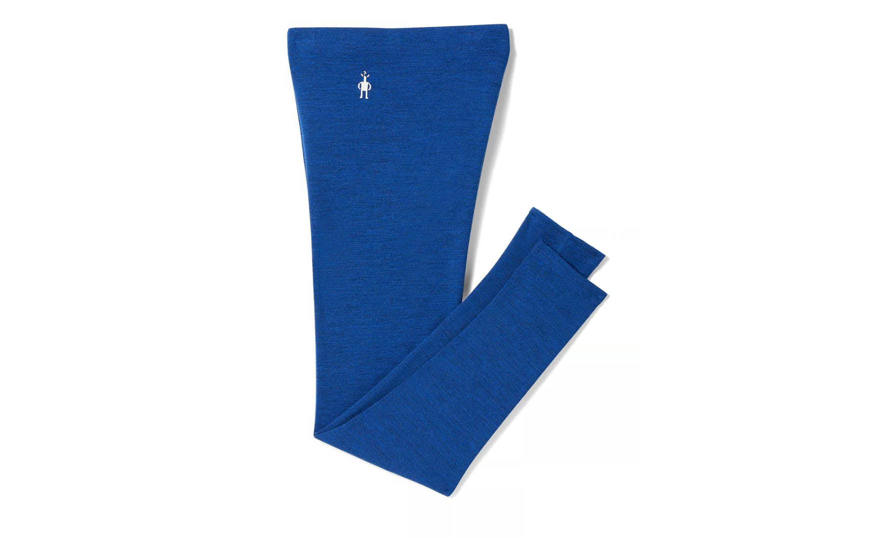 Image of the Smartwool Kids Classic Thermal Merino Base Layer Bottoms in Blueberry against a white background.