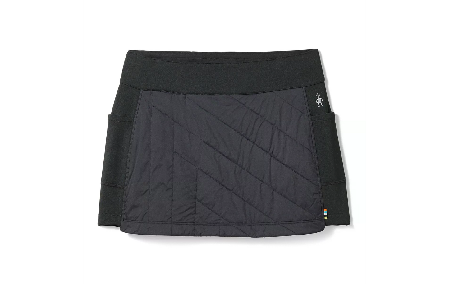 Smartwool Womens Smartloft Skirt Black Studio Image