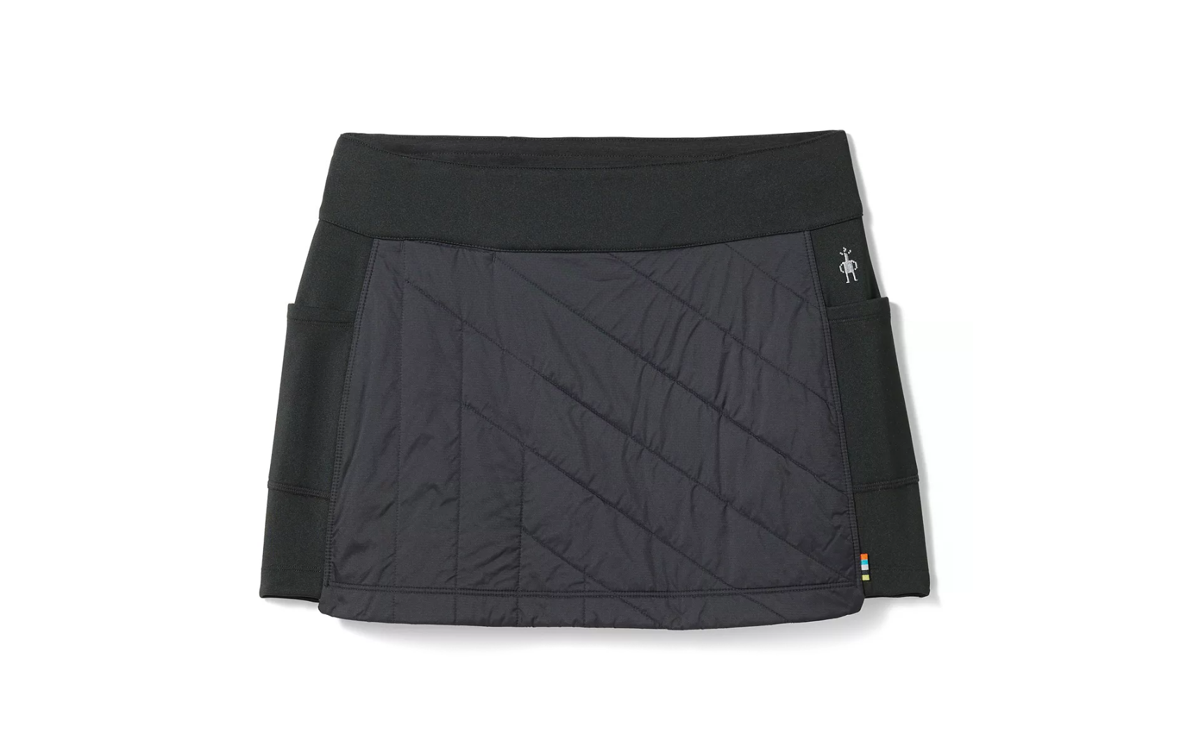 Smartwool Womens Smartloft Skirt Black Studio Image