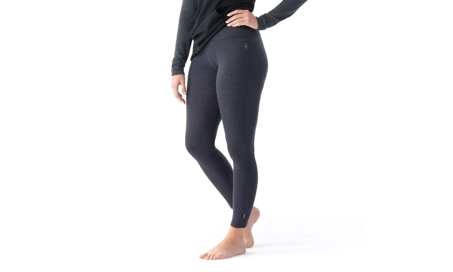 Smartwool Womens Thermal Merino Base Bottom Charcoal