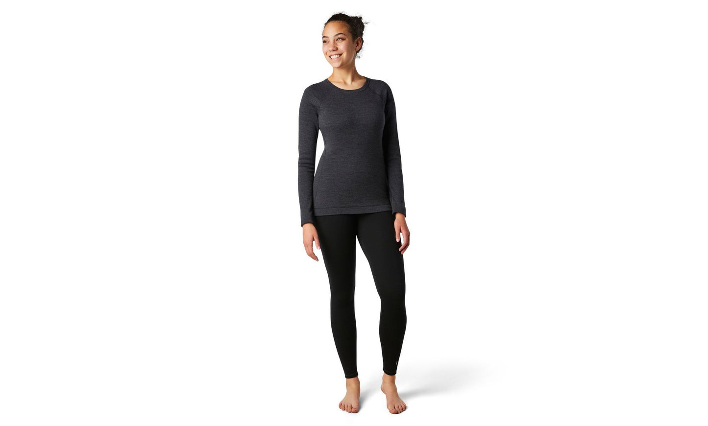 Smartwool Womens Thermal Merino Base Layer Charcoal