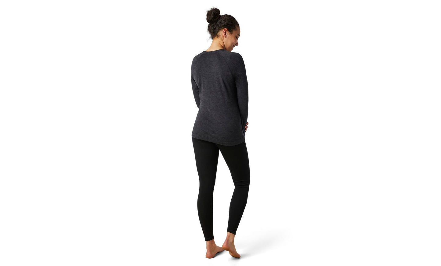 Smartwool Womens Thermal Merino Base Layer Charcoal