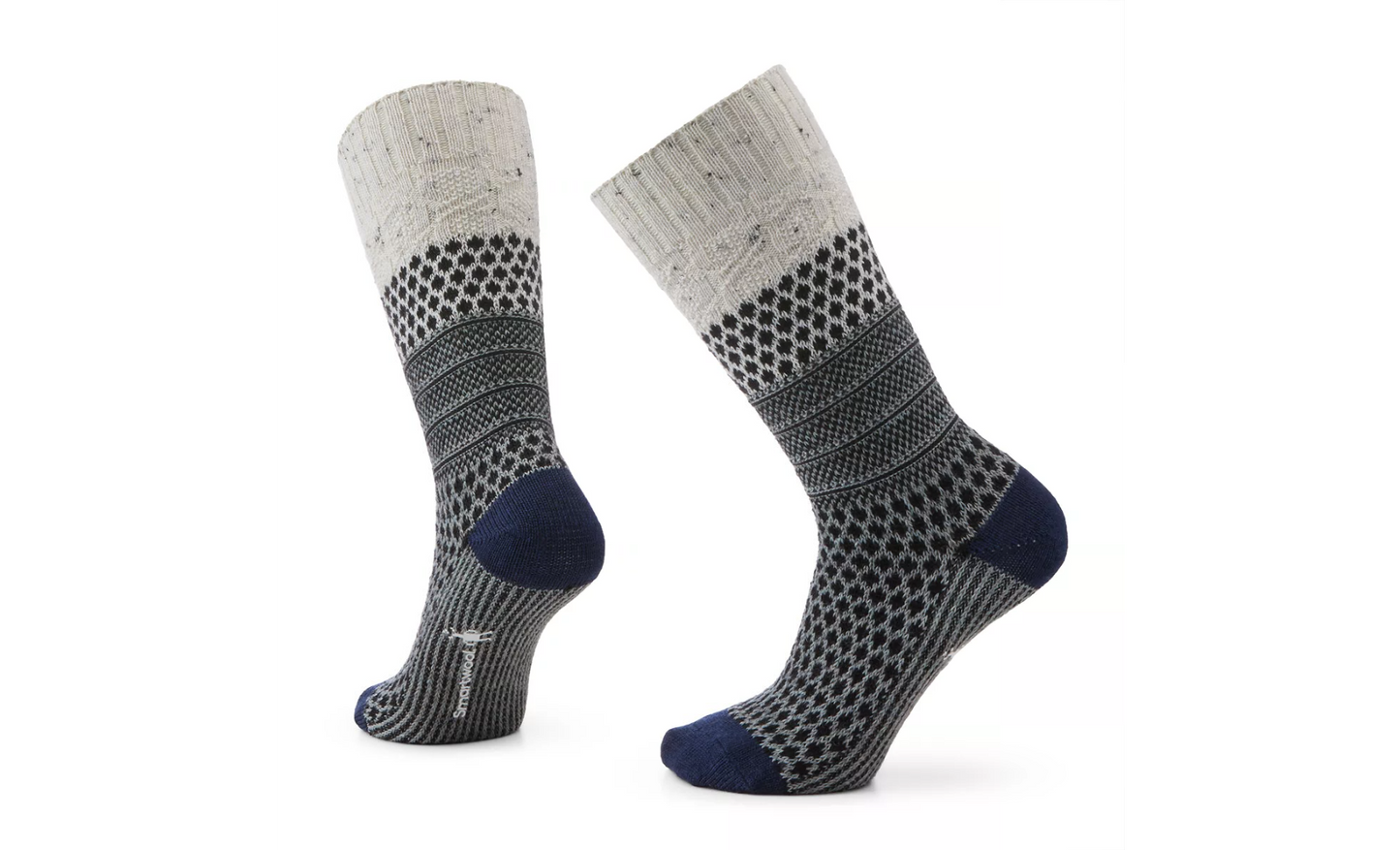 Smartwool Unisex Everyday Popcorn Cable Crew Merino Wool Socks Donegal