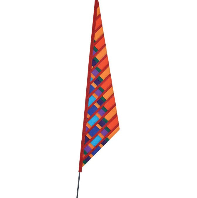 SoundWinds Garden Sail Bike Flag Orange