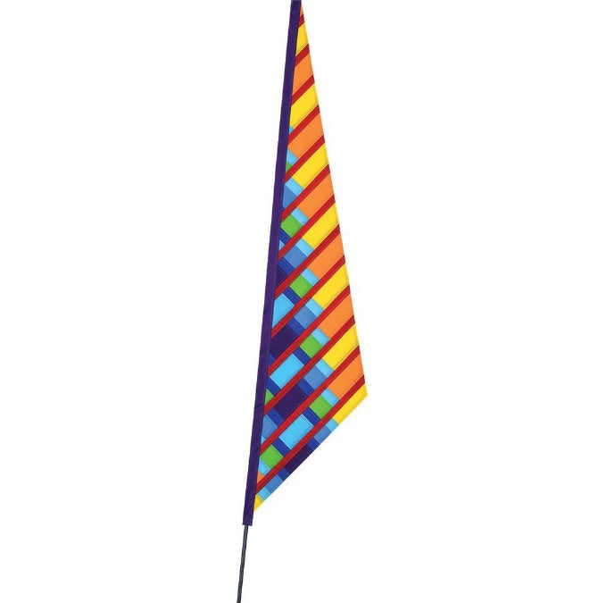 SoundWinds Garden Sail Bike Flag Yellow