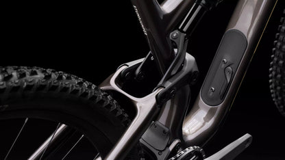 Specialized Stumpjumper 15 Comp Satin Burnt Gold/ Gunmetal, studio suspension detail view