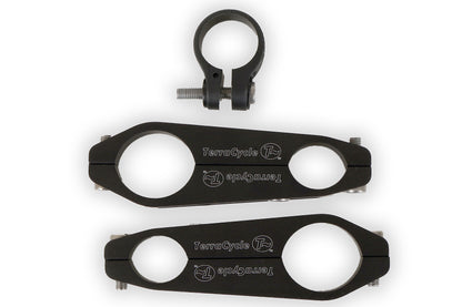 T-Cycle HP Velotechnik Scorpion Ergomesh Std Classic SeatSide Mount Kit studio image clamps only