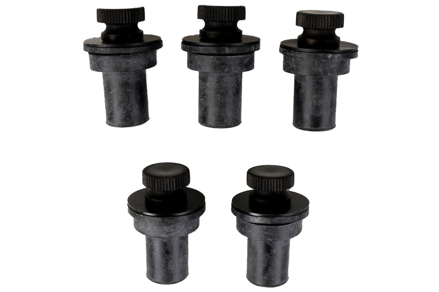 T-Cycle Windwrap WINTR Fairing Mounting Hardware Kit Without Clamp studio image rubber hardware closeup