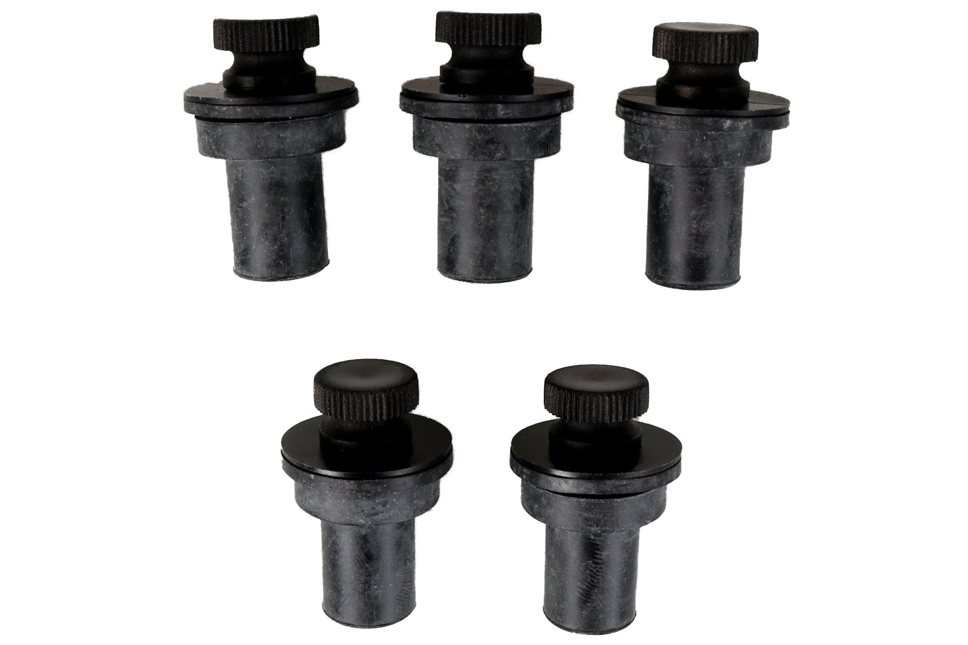 T-Cycle Windwrap WINTR Fairing Mounting Hardware Kit Without Clamp studio image rubber hardware closeup