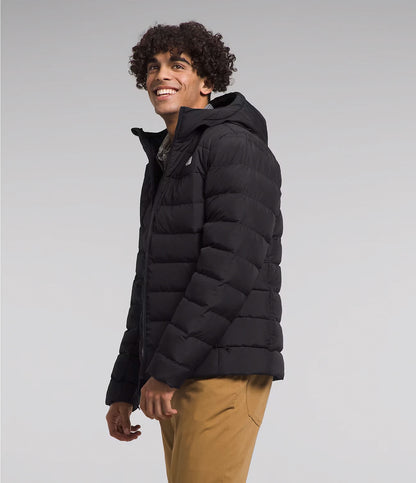 The North Face Men's Aconcagua 3 Lined Hoodie TNF Black, studio side view