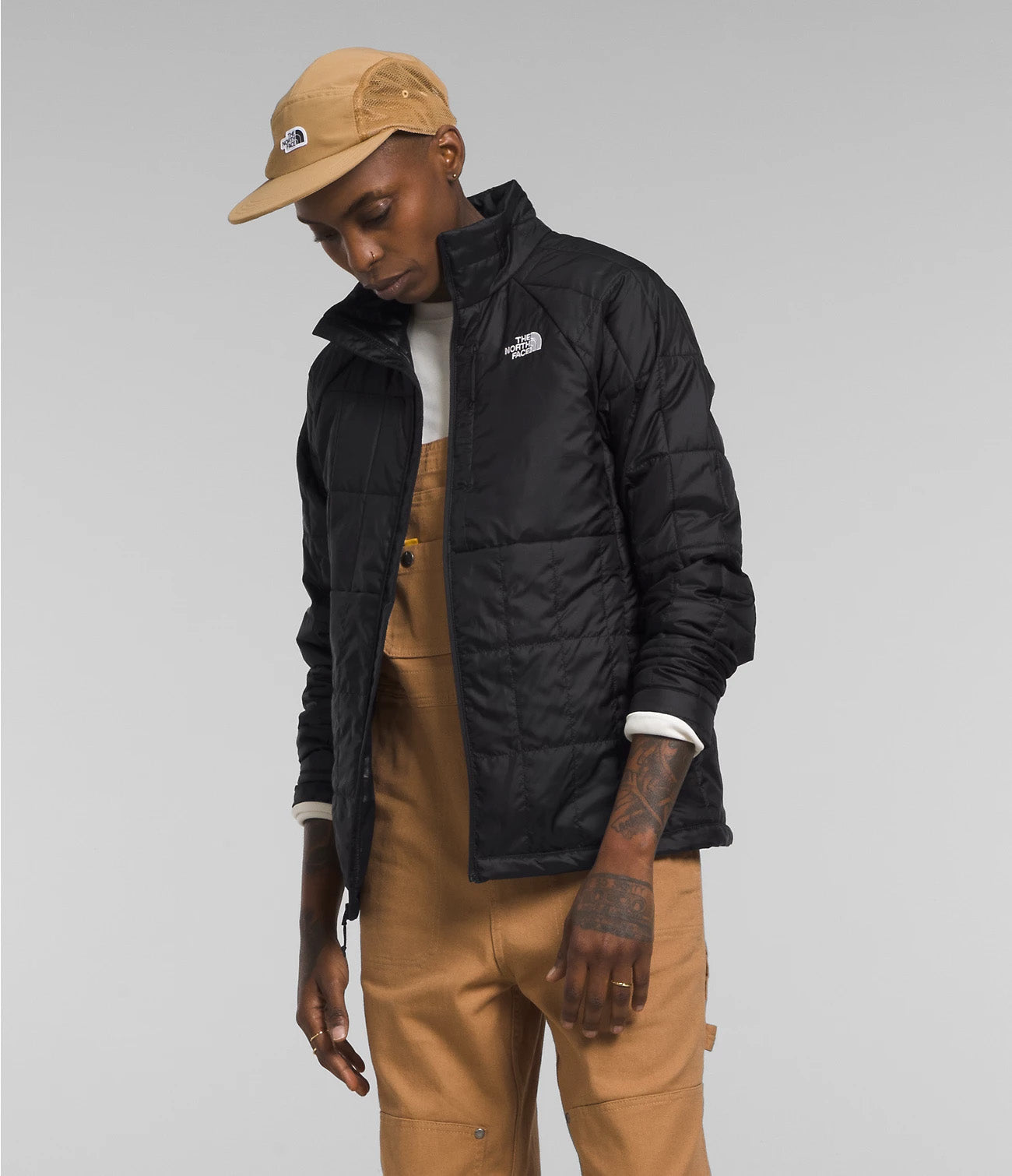The North Face Womens Circaloft Jacket Black Front Studio Image