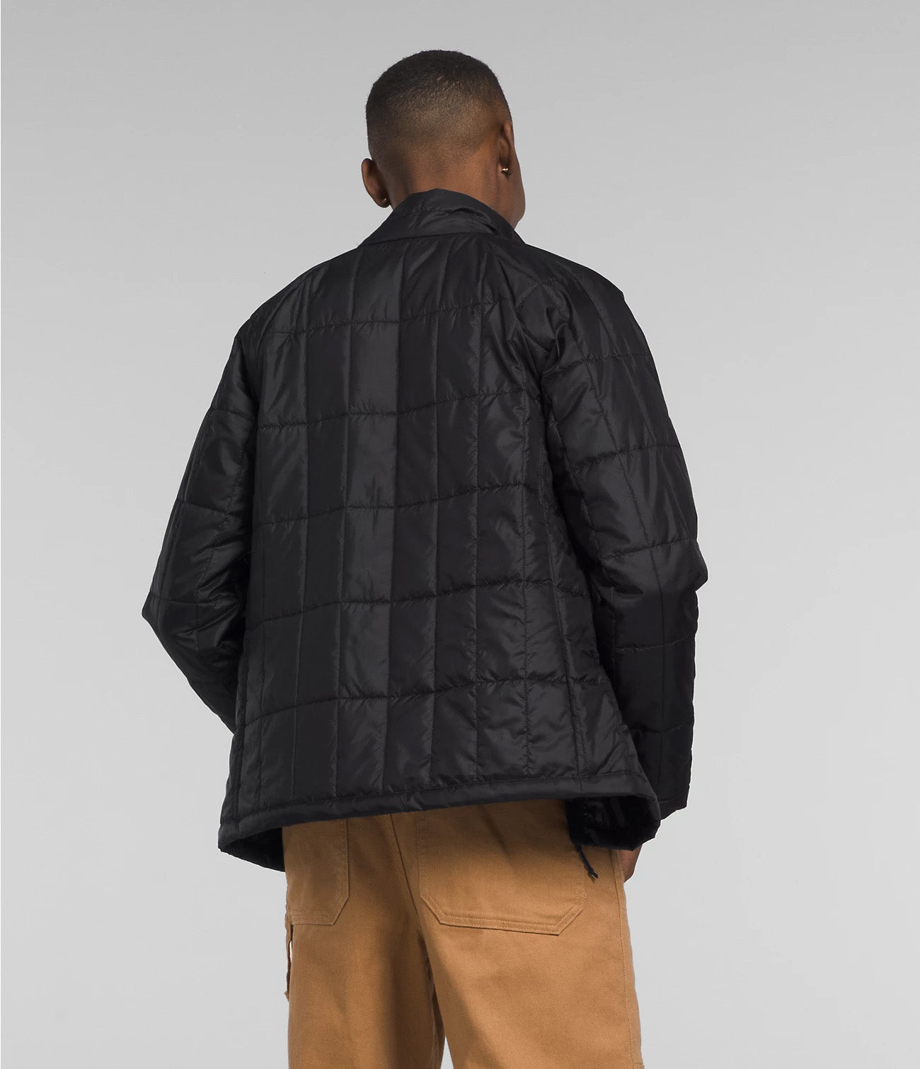 The North Face Womens Circaloft Jacket Black Back Studio Image
