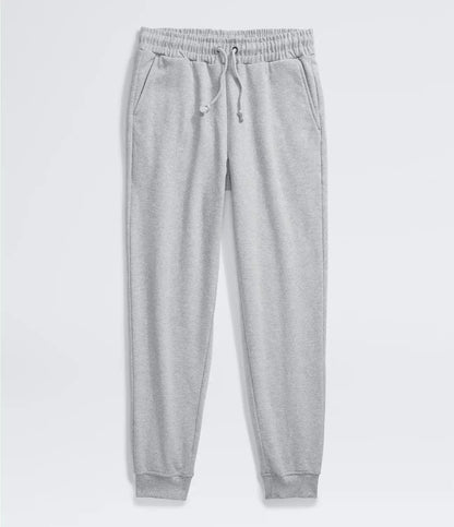 The North Face Womens Heritage Patch Jogger TNF Light Grey Heather/Heritage Patch, studio front view