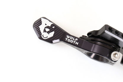 Wolf Tooth ReMote Pro Dropper Lever 22.2mm Clamp Lever Close Up 