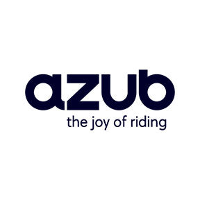 Azub Recumbents Logo with "The Joy of Riding" tagline.