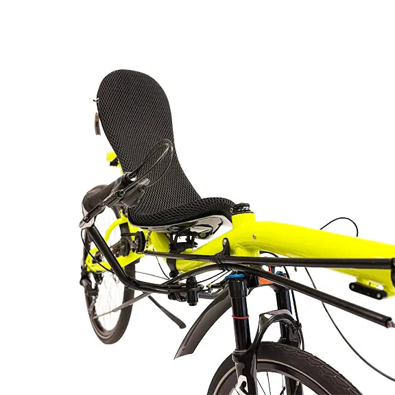 Azub Six 20/26 USS 2x10 Speed Shimano Cues  Shiny Neon Yellow Recumbent Bike