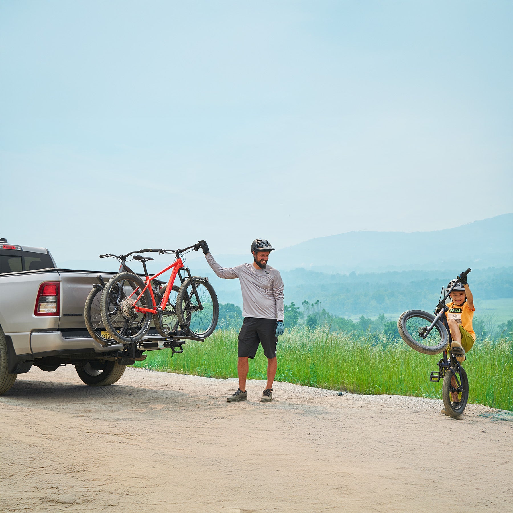 Buy a Saris MHS Duo Modular System Hitch Rack and get a corresponding Add-On Rack at 50% Off!