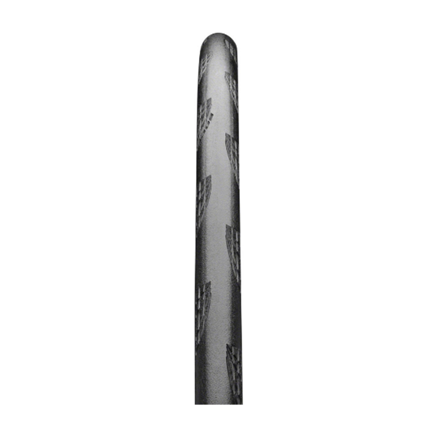Front view of the Continental Grand Prix 500 S TR Tire in black showing the tread pattern.