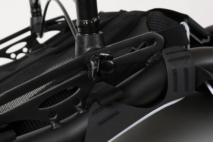 Hase Kettwiesel Complete Seat w/Quick Release Stay for Foldable Seat studio image close up quick release open