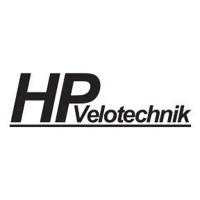 The HP Velotechnik logo in black against a white background.