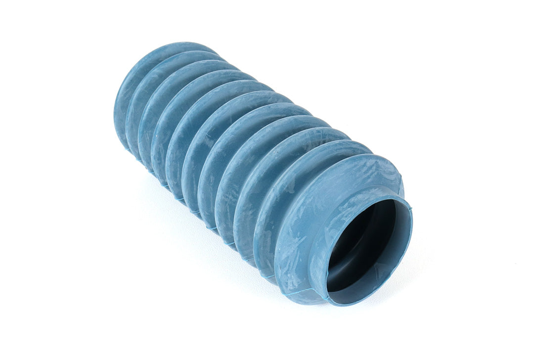 HPV Shock Boot Blue, studio front quarter view