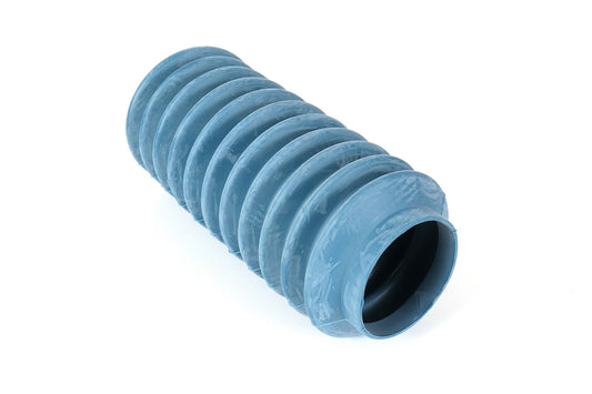 HPV Shock Boot Blue, studio front quarter view