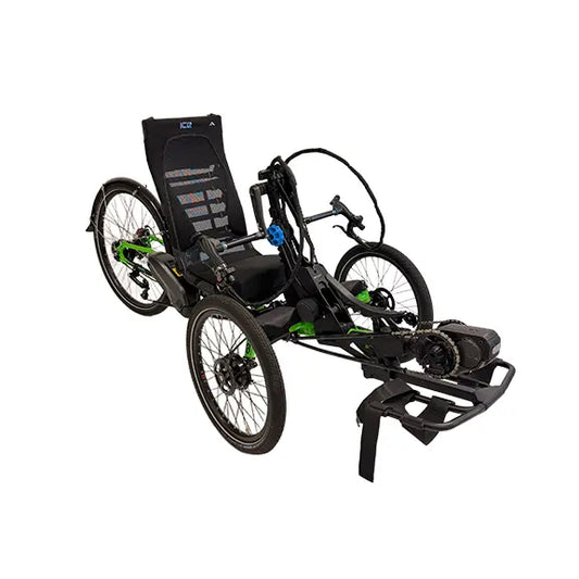 ICE Adventure HD 26 Shimano STEPS EP8 Cargo Kiwi Green Handcycle Recumbent Trike