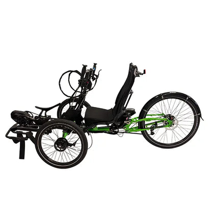 ICE Adventure HD 26 Shimano STEPS EP8 Cargo Kiwi Green Handcycle Recumbent Trike
