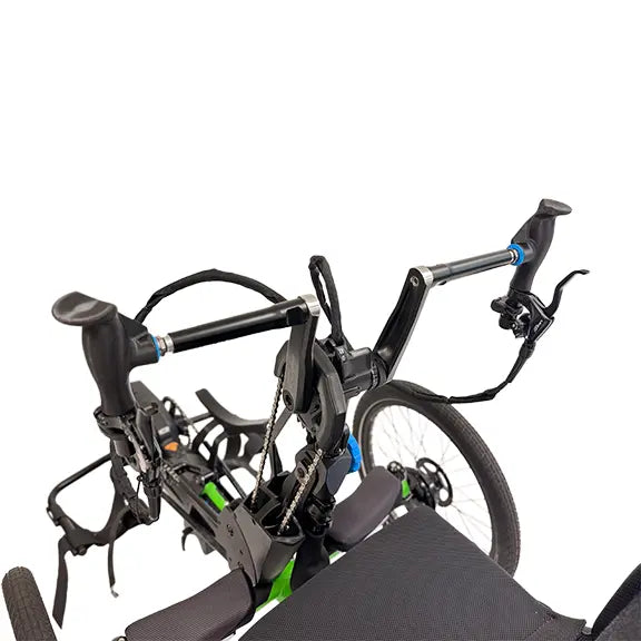 ICE Adventure HD 26 Shimano STEPS EP8 Cargo Kiwi Green Handcycle Recumbent Trike