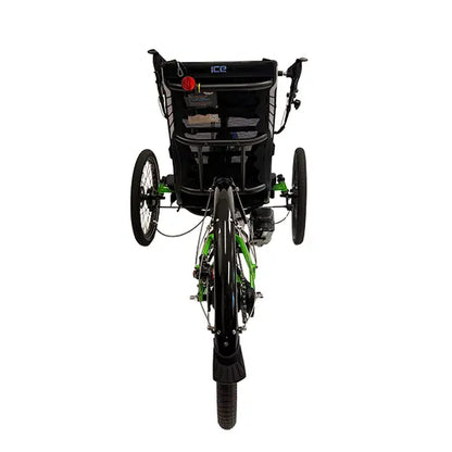 ICE Adventure HD 26 Shimano STEPS EP8 Cargo Kiwi Green Handcycle Recumbent Trike